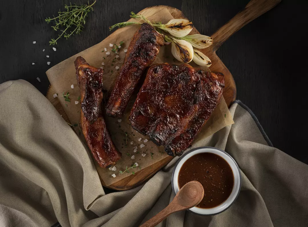 Receta para preparar costillas de cerdo al chipotle