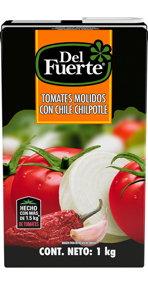 tomates molidos con chile chipotle 1kg